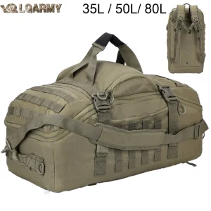 LQARMY 30L 50L 80L Outdoor Tactical Backpack