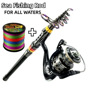 Spinning Fishing Rod and Reel Combo
